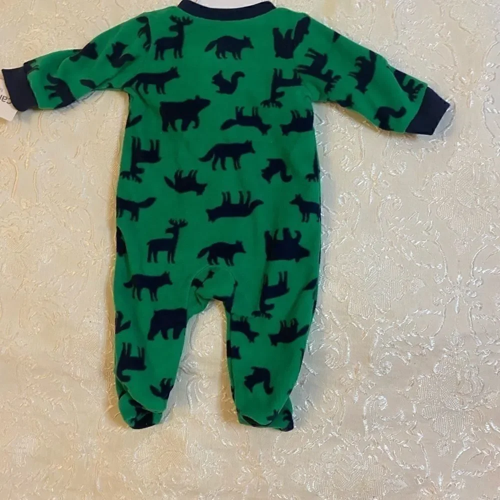 🎉Carter’s  baby boy zippered jumpsuits bodysuit